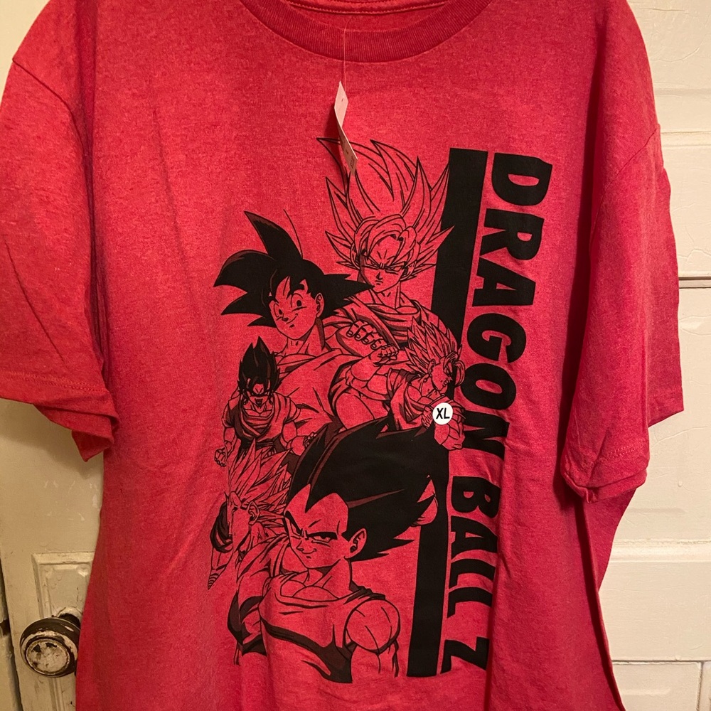 NEW Men’s Red Dragon Ball Z T Shirt